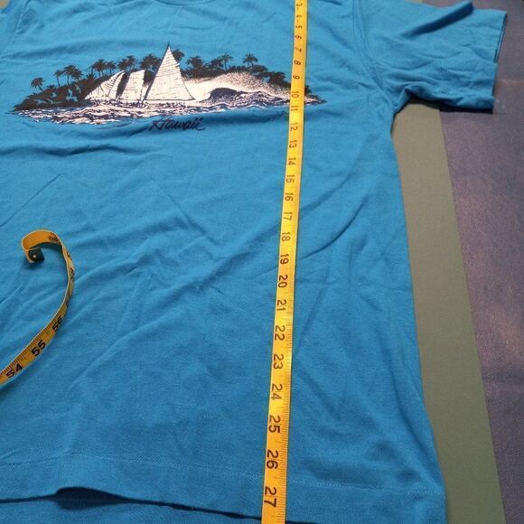 Vintage Design T's Hawaii Sailing Single stitch T-shirt - Picture 7 of 8